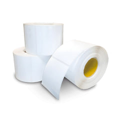 58x40mm Plain White Direct Thermal Labels Box