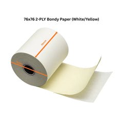 76x76mm Bond Paper Receipt - 50 Rolls per Box